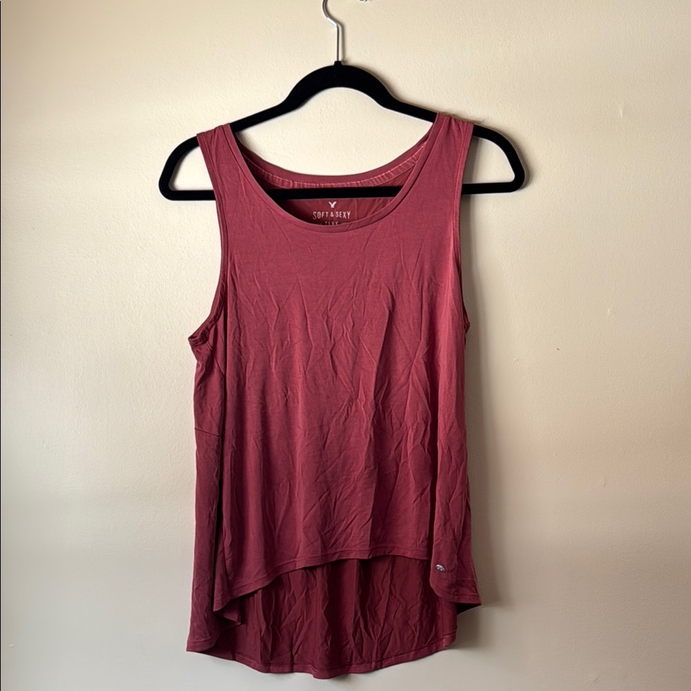 Symmetry Women's Pink Tank Top